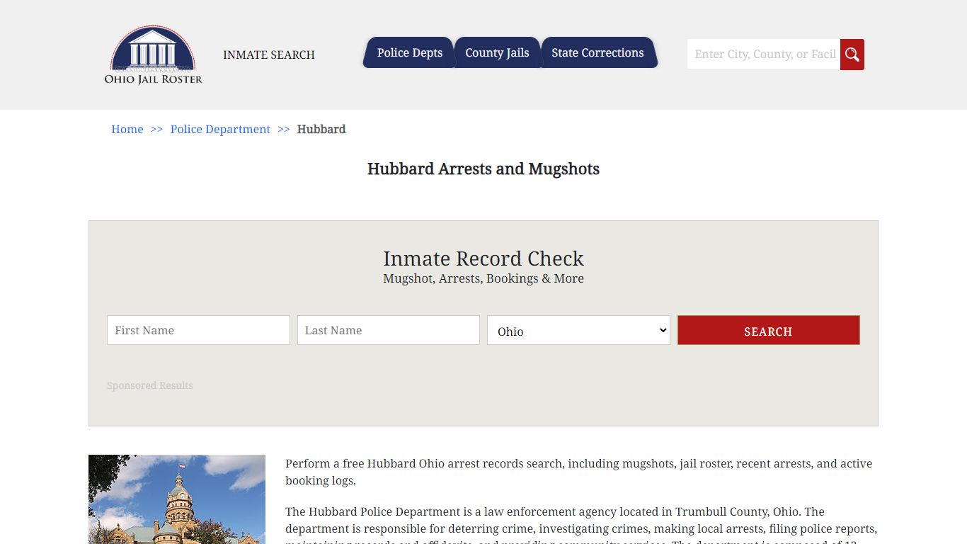 Hubbard Arrests and Mugshots | Jail Roster Search